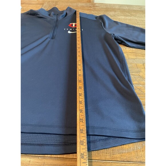 Nike Minnesota Twins 1/4 Zip Pullover Jacket XL MLB Baseball Men’s Blue Athletic - Picture 5 of 11